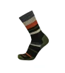 Point6 Mixed Stripe Medium Crew Socks