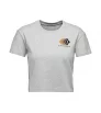 Black Diamond Faded Crop SS Tee W's